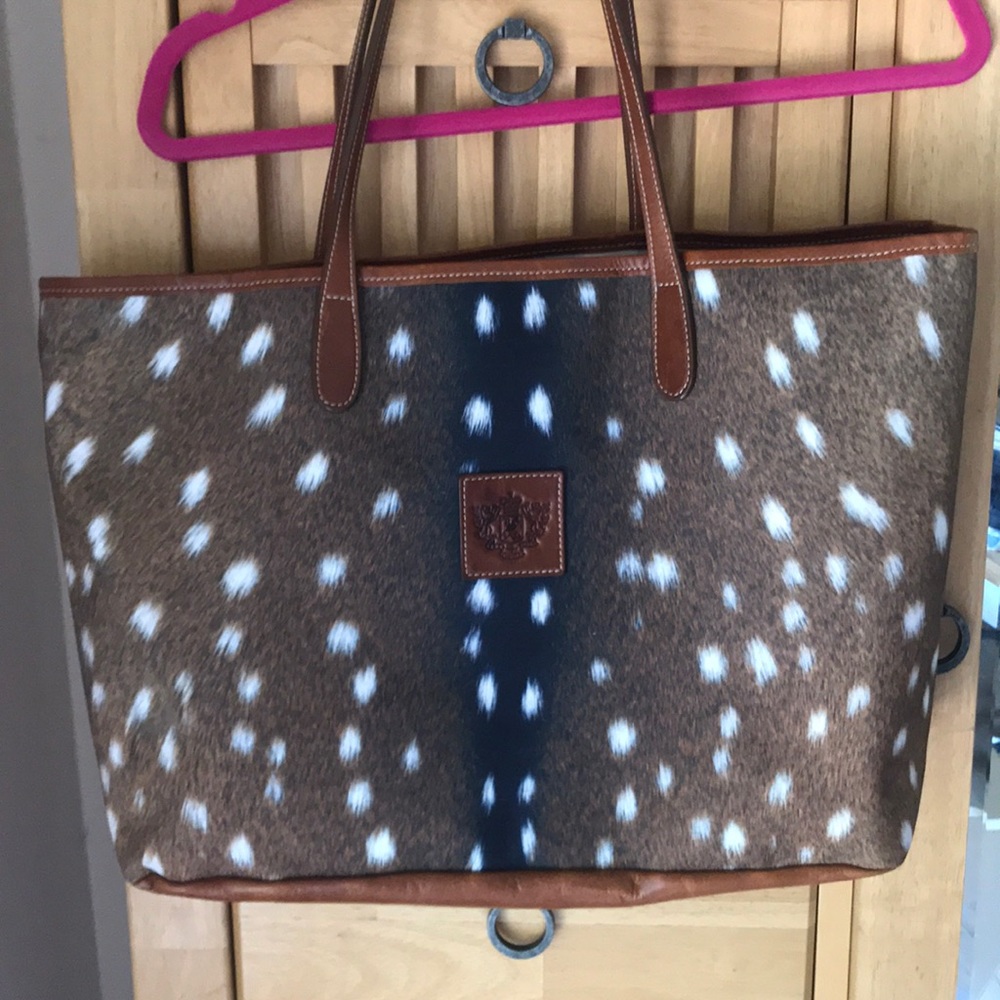 Barrington Gifts Axis Deer Print St. Anne Tote